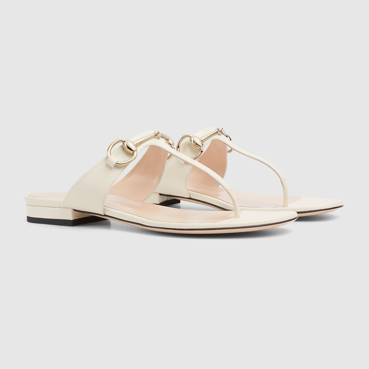 Gucci Women’s thong sandal with Horsebit - Image 6